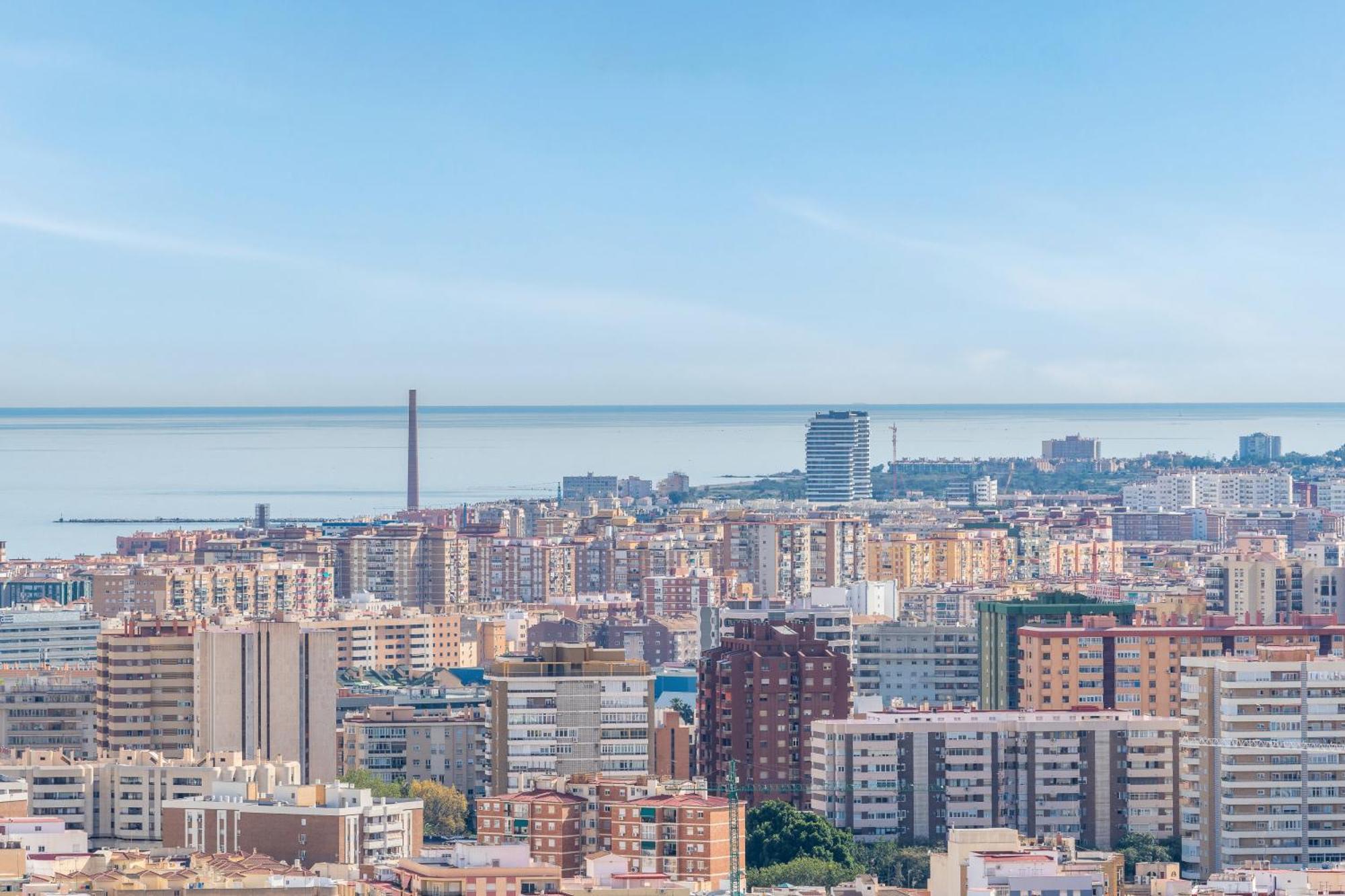Malaga Tower View Leilighet Eksteriør bilde